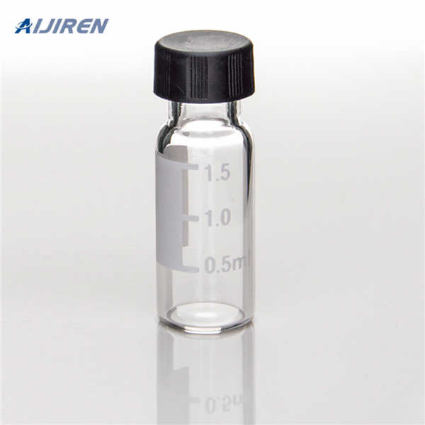 low protein binding 40% larger opening HPLC glass vials